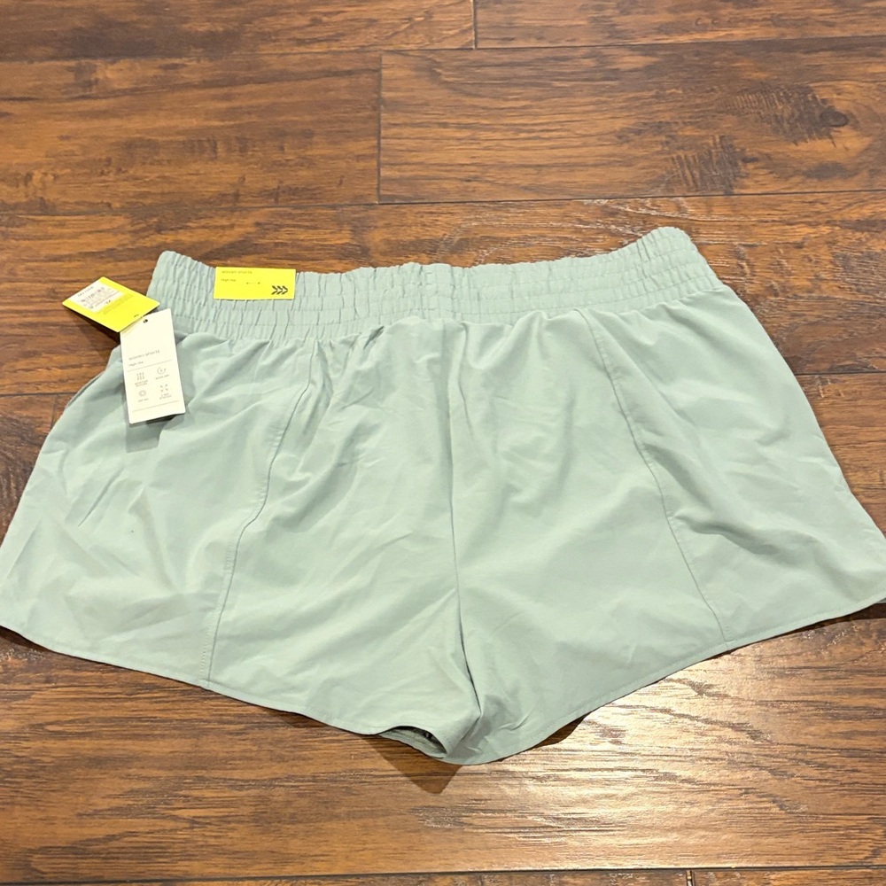 All in Motion Women's Mint Athletic Shorts - Picture 5 of 5